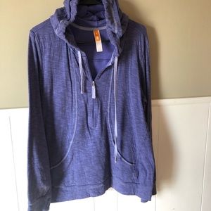 Lucy Sexy Sweat Half Zip Hoodie